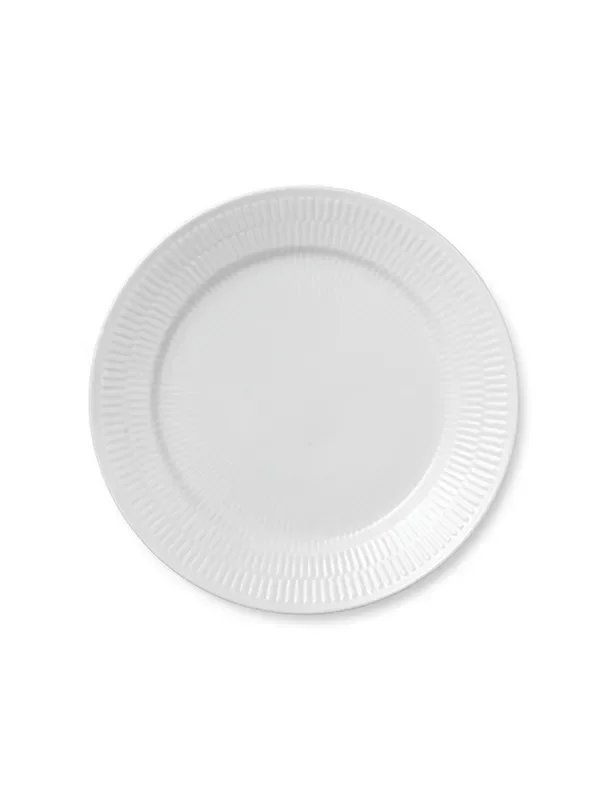 Royal Copenhagen Weiß Geflecht, Teller 27 cm