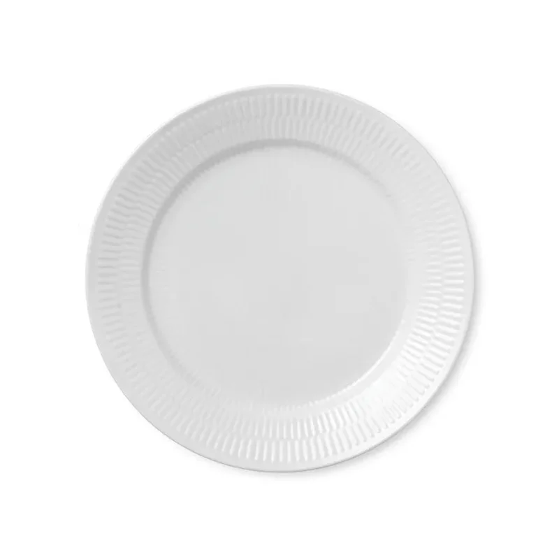 Royal Copenhagen Weiß Geflecht, Teller 25 cm