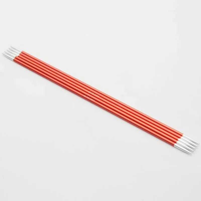 KnitPro Nadelspiel ZING 2,75 mm 15 cm karneol 5 St