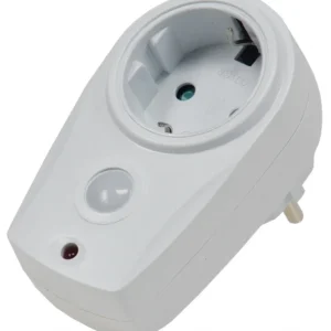 Zwischenstecker mit Dämmerungssensor 230V, mit Berührungsschutz, max. 280W