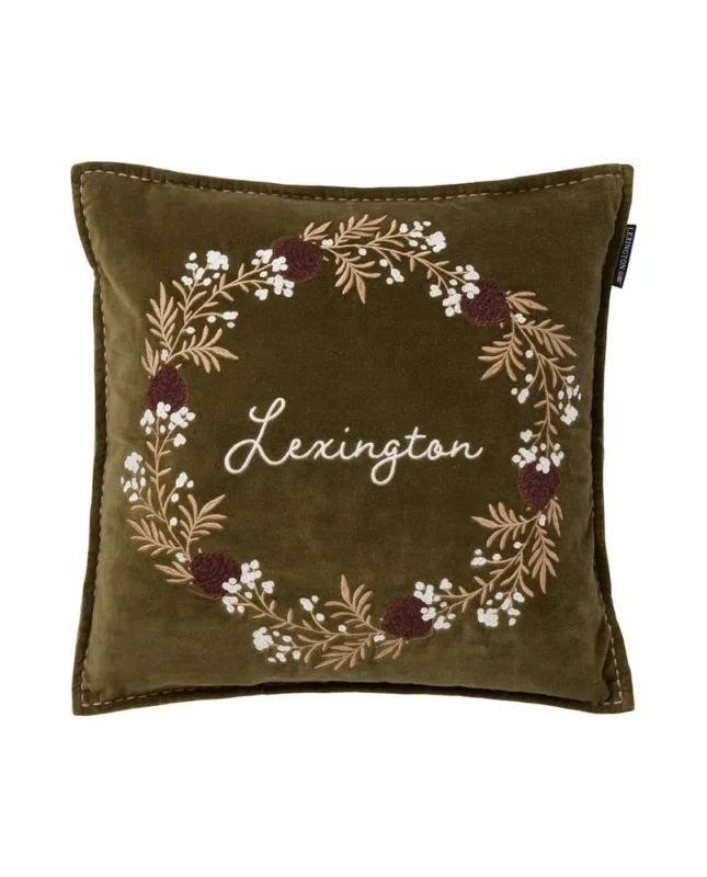 Lexington House Organic Cotton Velvet Kissenhülle