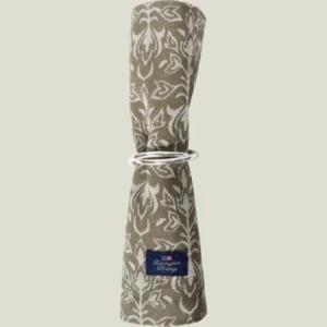 LEXINGTON Serviettenring mit Doppelring aus Messing, silber