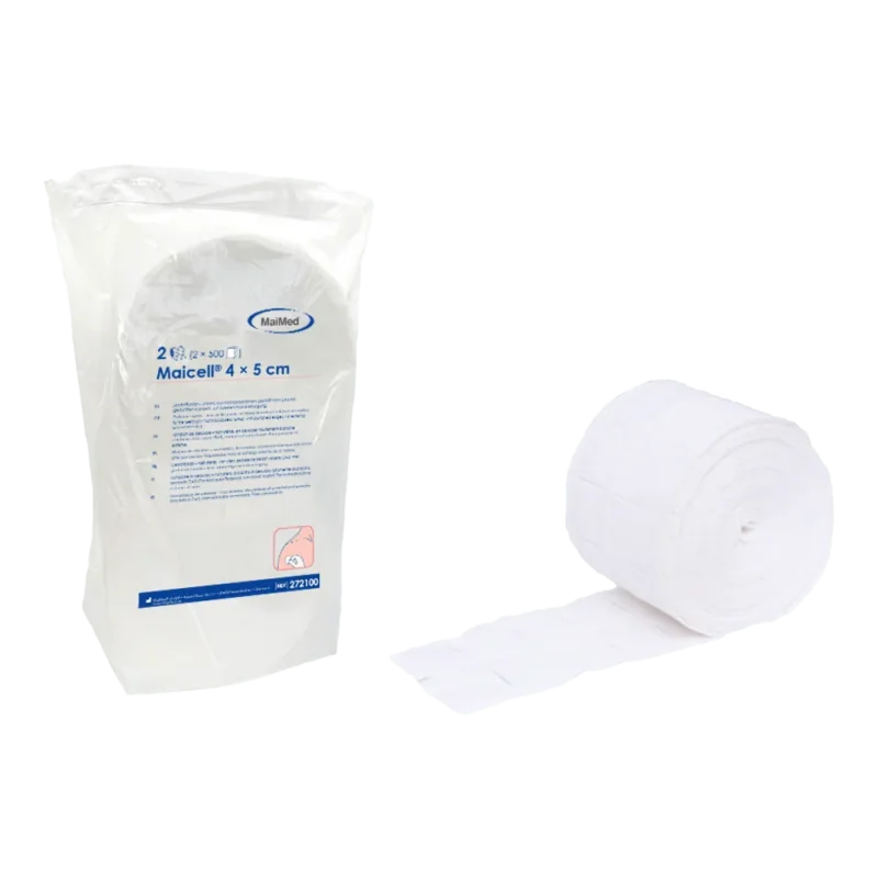 Maicell-unsteril 4x5cm Zellstofftupfer, 2x500 St./Pack. | Packung (1000 Stück)