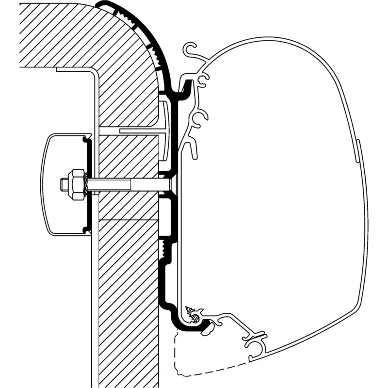 Adapter für Bürstner zu TO Serie 5 und 8