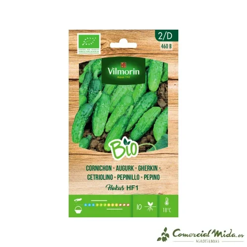 VILMORIN BIO Semillas Pepinillo HOKUS