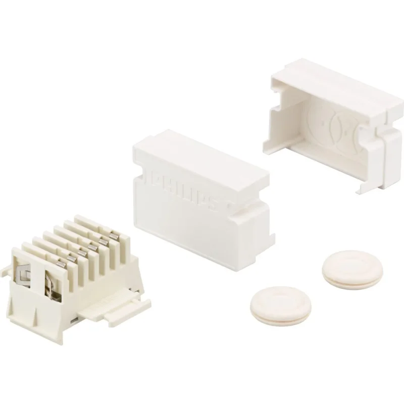 Philips Lighting - Tragschiene für Lichtbandsystem Einspeisungsset LL500Z 2xEP CUGen2WH inkl.2xEndkappen,ws