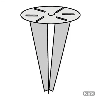 KS 5819 Mechanisches Zubehoer/Teile fuer Leuchten 550 mm
