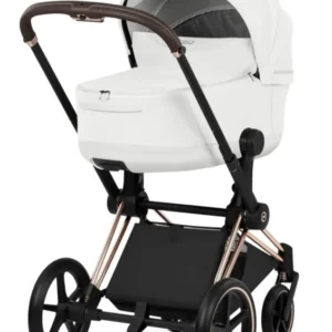 Cybex Kinderwagen-Set 'Priam Style' Off White / Gestell Roségold