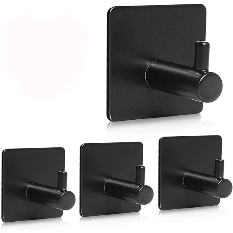 4-Pack: Schwere Pflichten Haltbare 304 Edelstahl Wandhaken