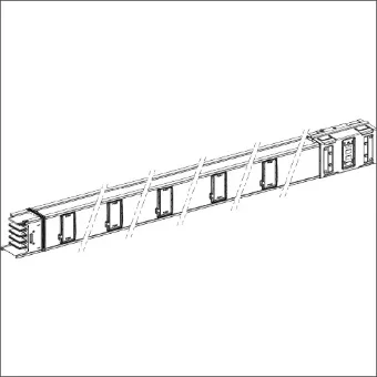 SCHNEIDER KSA630ED43010 Railkoker 3000 mm