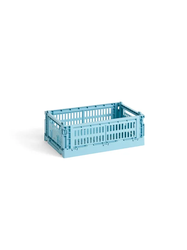 Colour crate S, hellblau von HAY