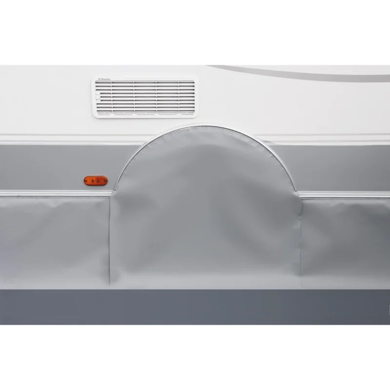 Radkastenabdeckung für Knaus Südwind / Nordic Plus Tandem-Wohnwagen, ab Bj. 2010