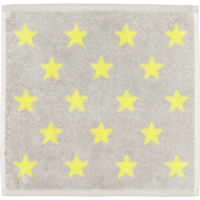Cawö Seiftuch New Stars 6261 platin-lime