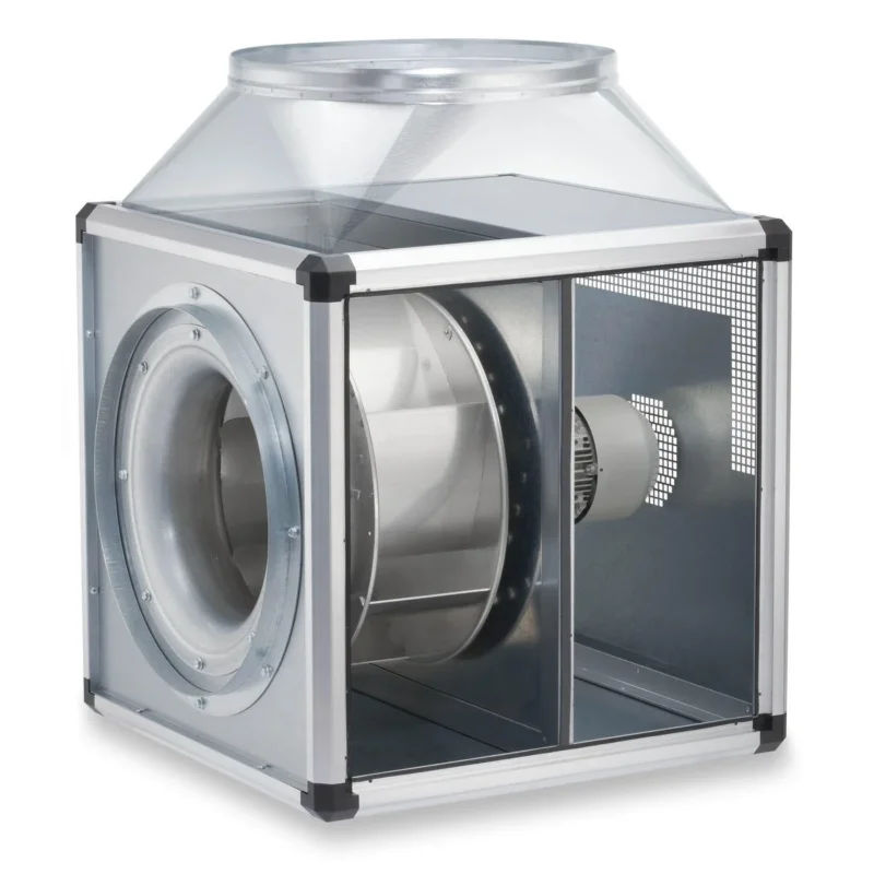 Helios Ventilatoren - Boxventilator Gigabox EC GBD EC 355 T120 m.Formstück+Manschet