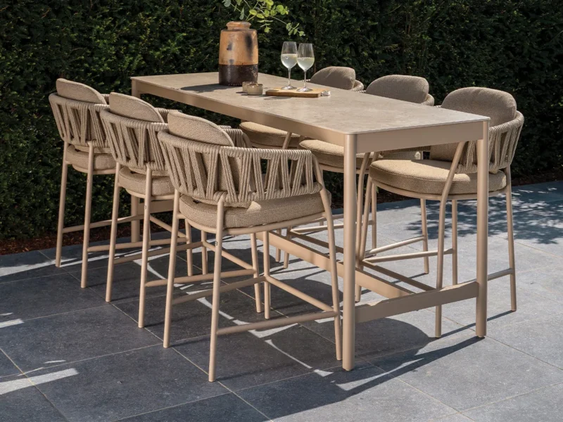 Taste by 4 Seasons | Calma High Diningset | Latte
