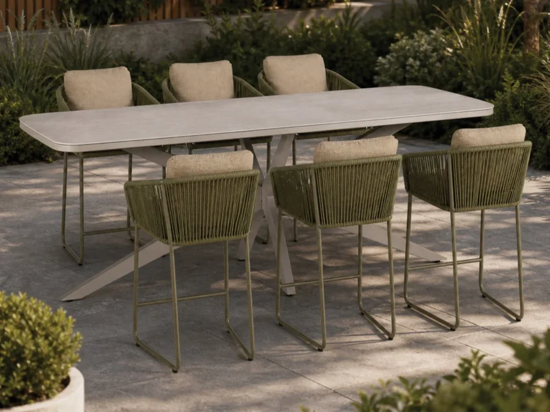 Calera-Calma High Diningset - YOI