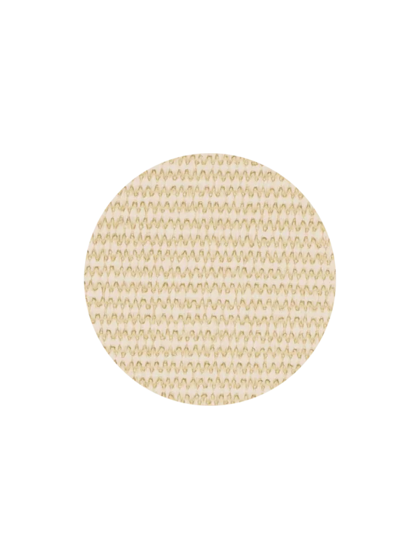 ASA sisal optic rough Glas-Untersetzer rund 4er Set