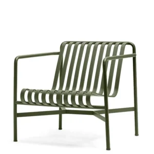 Palissade Lounge Chair Low, olive von HAY
