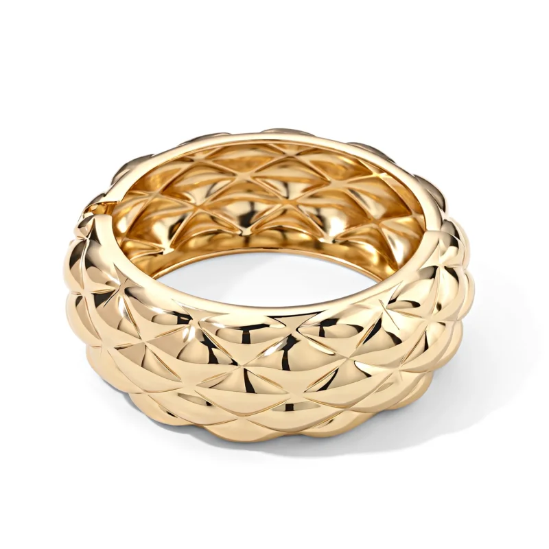 Reine Legierung Goldton Armreif ca. 18.5 cm ca. 69,00g