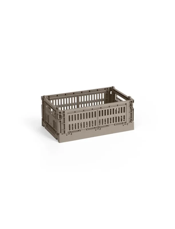 Colour Crate Small, Warm Grey von HAY