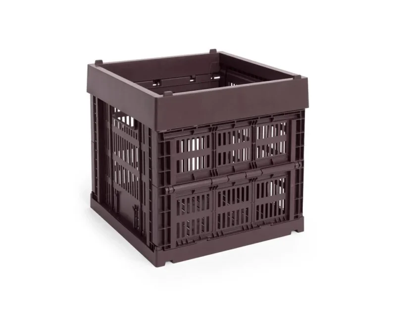 Colour Crate Cube, Bordeaux von HAY