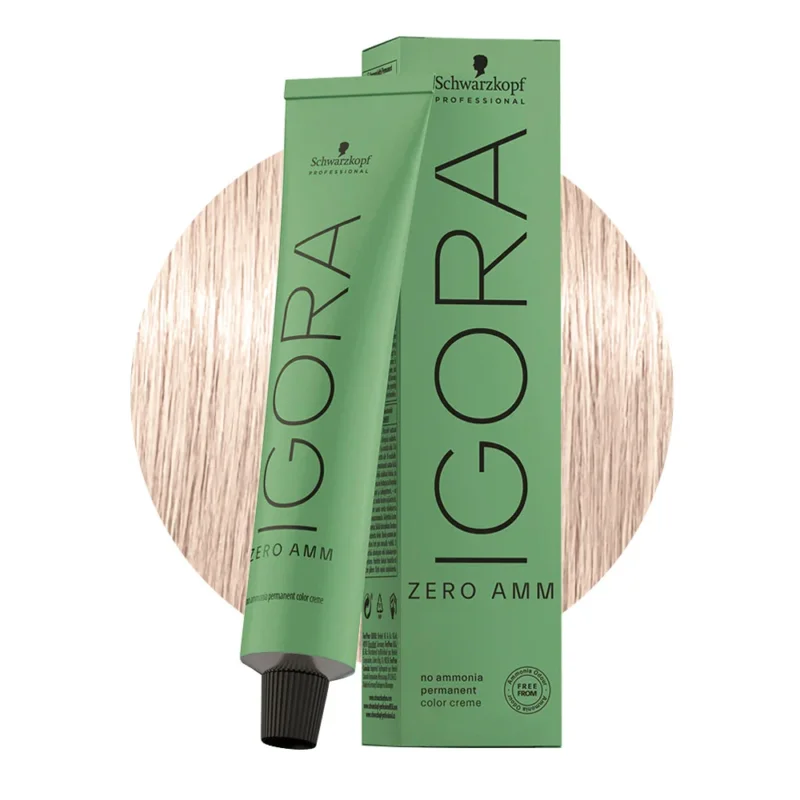 Schwarzkopf Igora Zero Amm 10-19 Ultra Biondo Cendré Violetto 60ml - colorazione permanente senza ammoniaca [all]