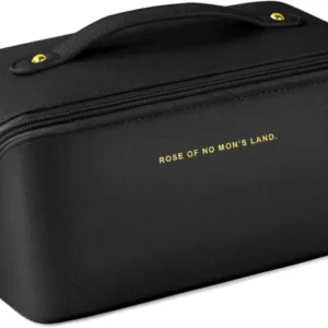 Kosmetiktasche PU Leder Große Kapazität Wasserdichter Makeup Organizer