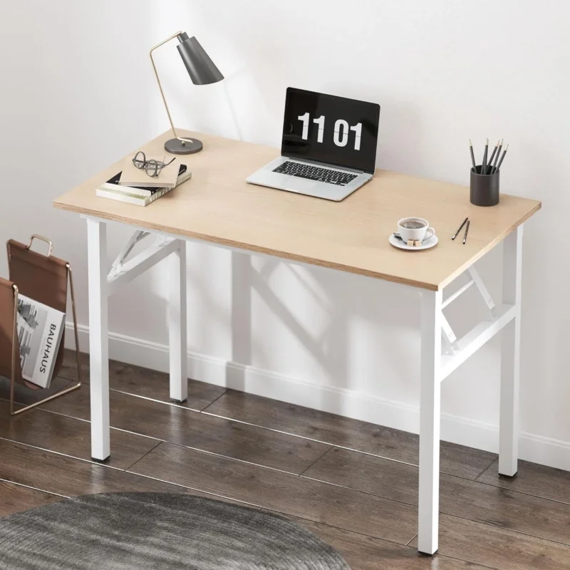 Klapptisch Computertisch 100x60x75 cm Büroarbeitsplatz Home Office
