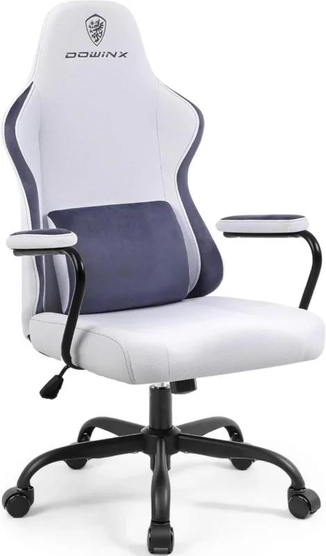 Ergonomischer Gaming Stuhl mit Lendenwirbelstütze für Kinder und