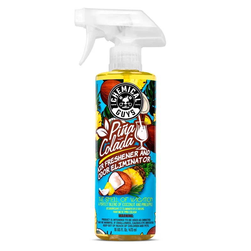 Chemical Guys Pina Colada Duft-Lufterfrischer & Geruchsentferner (473ml)