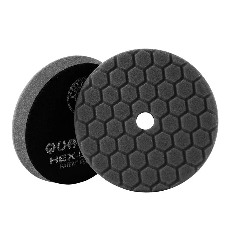 Chemical Guys Hex-Logic Quantum Finishing Pad Schwarz (6.5 Inch)