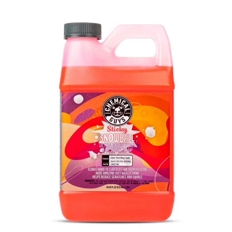 Chemical Guys Sticky Snowball Snow Foam Autowäsche (1.89L)