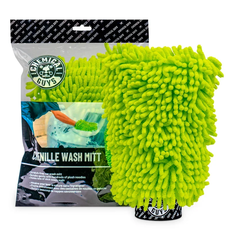 Chemical Guys Chenille Premium kratzfreier Mikrofaser-Waschhandschuh