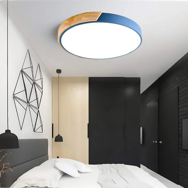 Bunte Runde LED-Deckenleuchte | Karnz