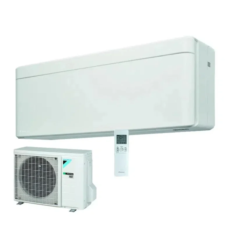 Daikin - Klimaanlage Set Wandgerät Stylish 5,0 kW - FTXA50 + Außengerät RXA50A R32 Klimaanlage Weiß/Schwarz/Silber