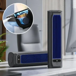 Tragbarer Klimaventilator mit Wandhalterung