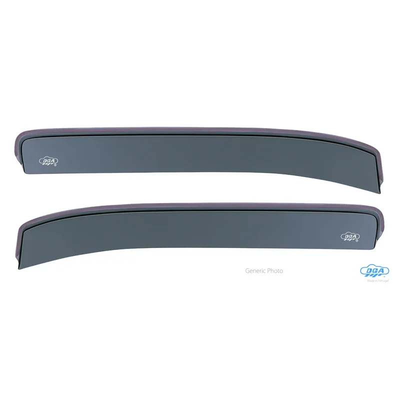 DGA, Windabweiser, Rauchfarben, Für Hintertüren, 2 stk., passt für Kia Sportage IV (QL) (2015-2021)