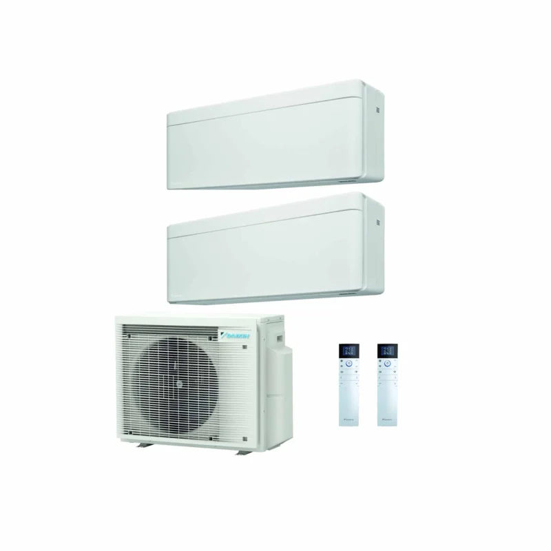 Daikin - Stylish Multisplit Klimaanlage 2 × Wandgerät + Außeneinheit – 2 Innengeräte