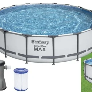 bestway piscine tonde ctelaio 457 h122 56438 ean 6942138982633