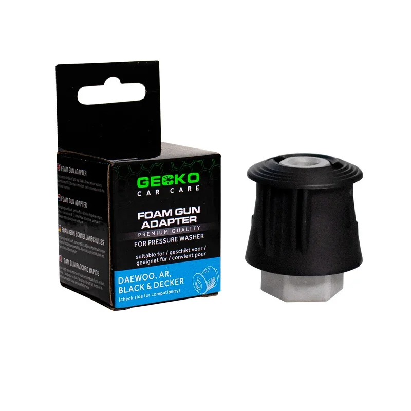 Gecko, -Adapter M22/14MM Geeignet für: Dawoo/Patriot/einige von AR und Black&Decker, Metall, Schwarz