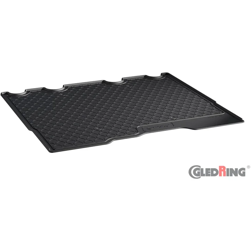 Gledring, Kofferraumwanne, Gummi, passt für Opel Vivaro (2014-2019), Renault Trafic (2014-), Nissan NV300 (2016-), Fiat Talento (2016-) (Personenwagen-Ausführung)