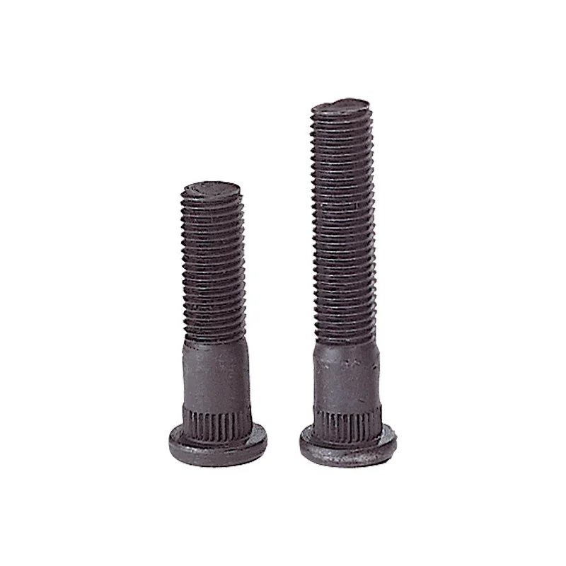 AutoStyle, Radbolz (stud) M12x1.5mm - Hahn 6mm - Länge 57mm, Aluminium, Silber