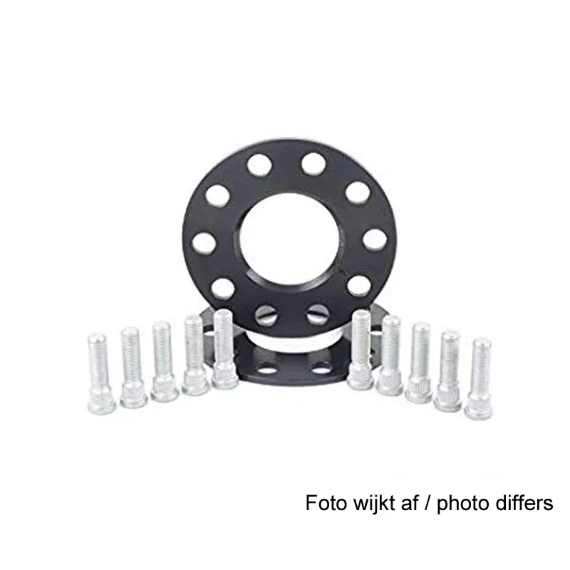 H&R, DRS-System Spürverbreiterungsatz 20mm pro Achse - Lochkreis 5x108 - Mittenzentrierung 63,3mm - System M12x1,5 - passend für Ford - Schwarz, Stahl