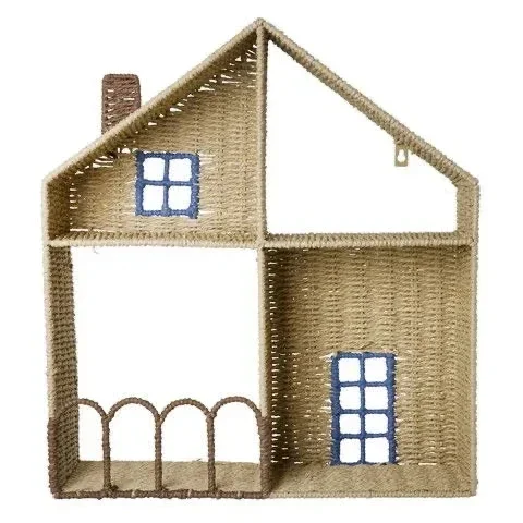 Rice - Haus Kinderzimmer Regal Boho Blau