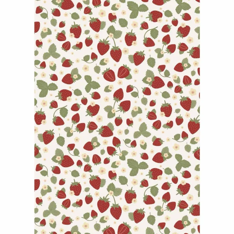 Ib Laursen - Papierrolle Erdbeeren 5 mit Rolle