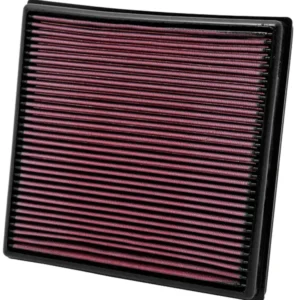 K&N, Tauschluftfilter passend für Buick Verano 2.0 / Chevrolet Cruze 1.6, 1.8 / Orlando 1.8 / Opel Astra J exkl. Turbo / Zafira Tourer 1.8 2011- (33-2964), Baumwolle, Rot