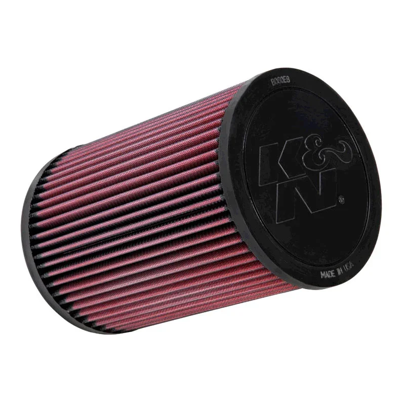 K&N, Tauschluftfilter passend für Alfa Romeo Giulietta 1.4/1.6D 120PS / 2.0D 2010- (E-2991), Baumwolle, Rot
