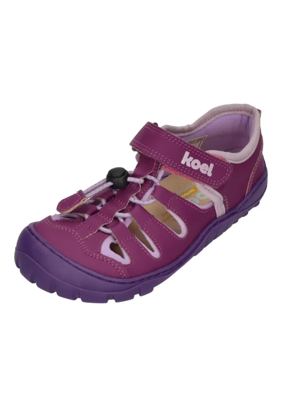 KOEL Barefoot Kinder Sandalen MADISON violett