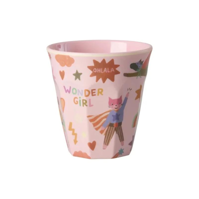 Melamin Becher "Hero" - 250 ml (Pink)