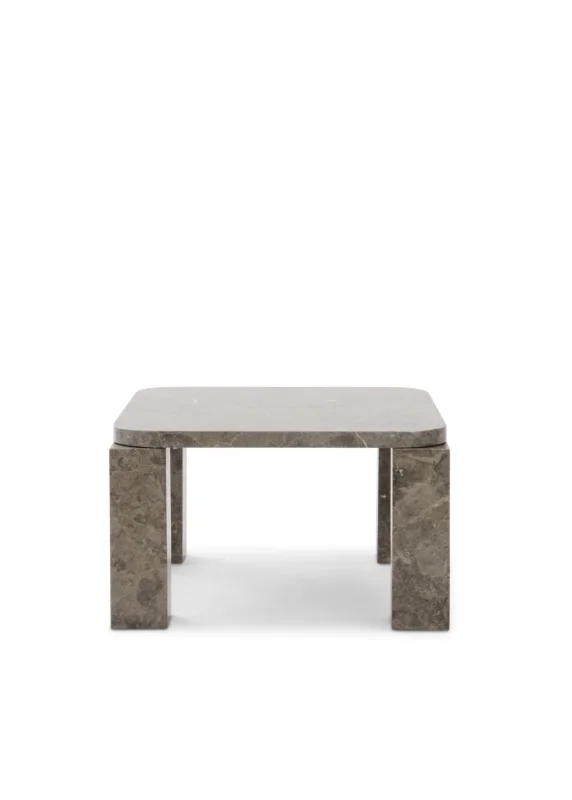 Atlas Couchtisch 600x600, Gris Du Marais von New Works